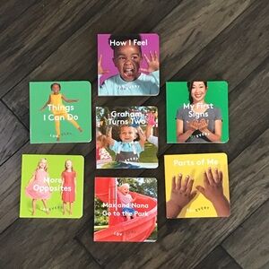 Lovevery Colorful Children's Board Books Set